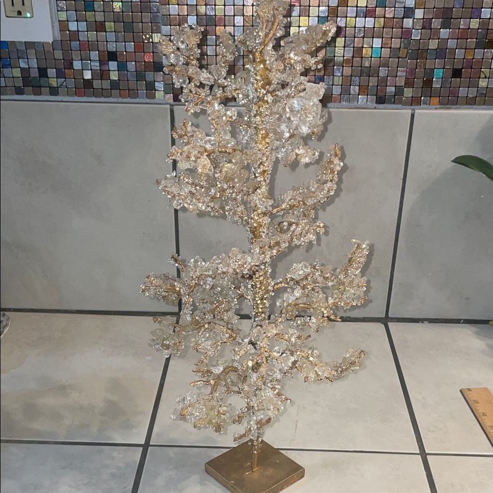Glass/ Crystal Tree Decor
